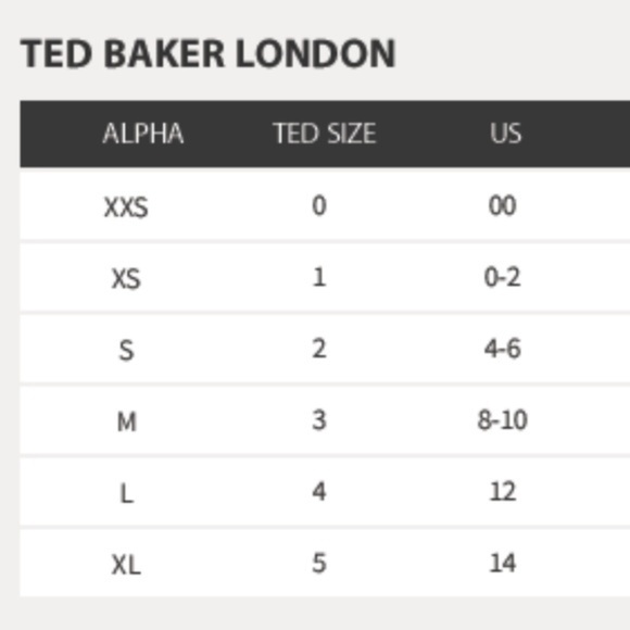 NEW Ted‎ Baker Colour Numbers Asinara Stripe Top Size 5=US SIze XL/12 - Picture 9 of 9